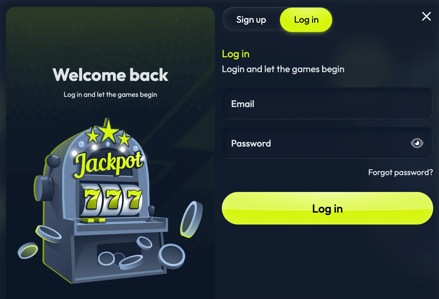 Winzter Casino UK Platform image 2